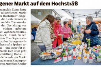 Bericht über unseren gelungenen Markt